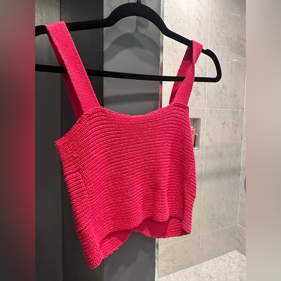 Cult Gaia Brieann pink crop top - Picture 4 of 4